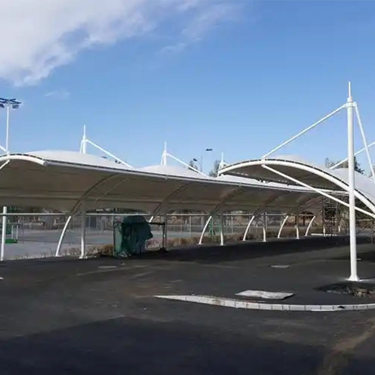 武功县膜结构电动车棚