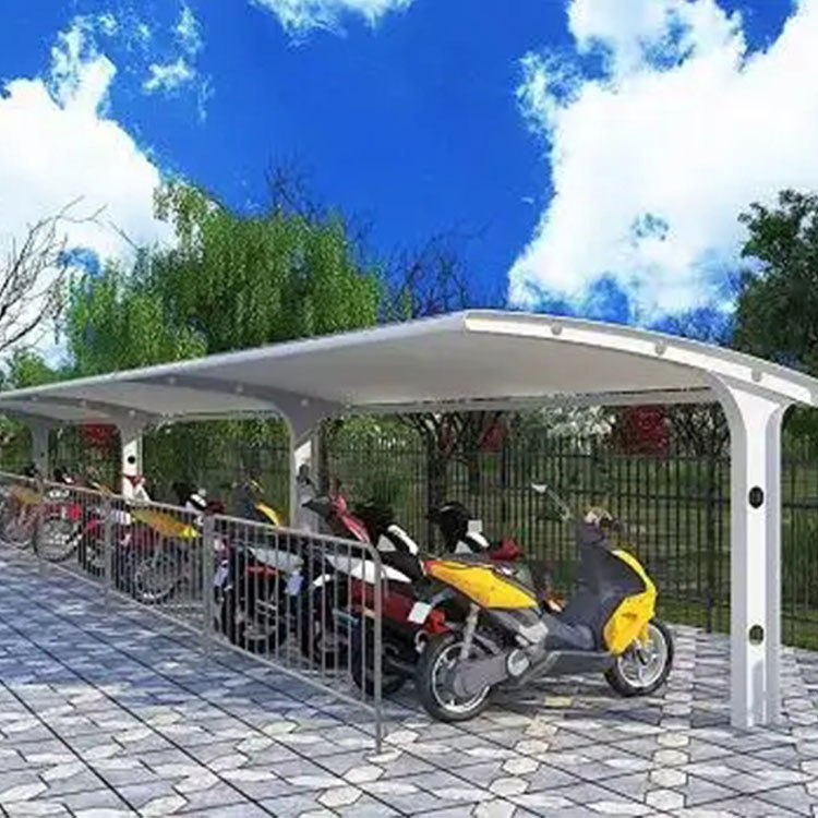 武功县膜结构电动车棚